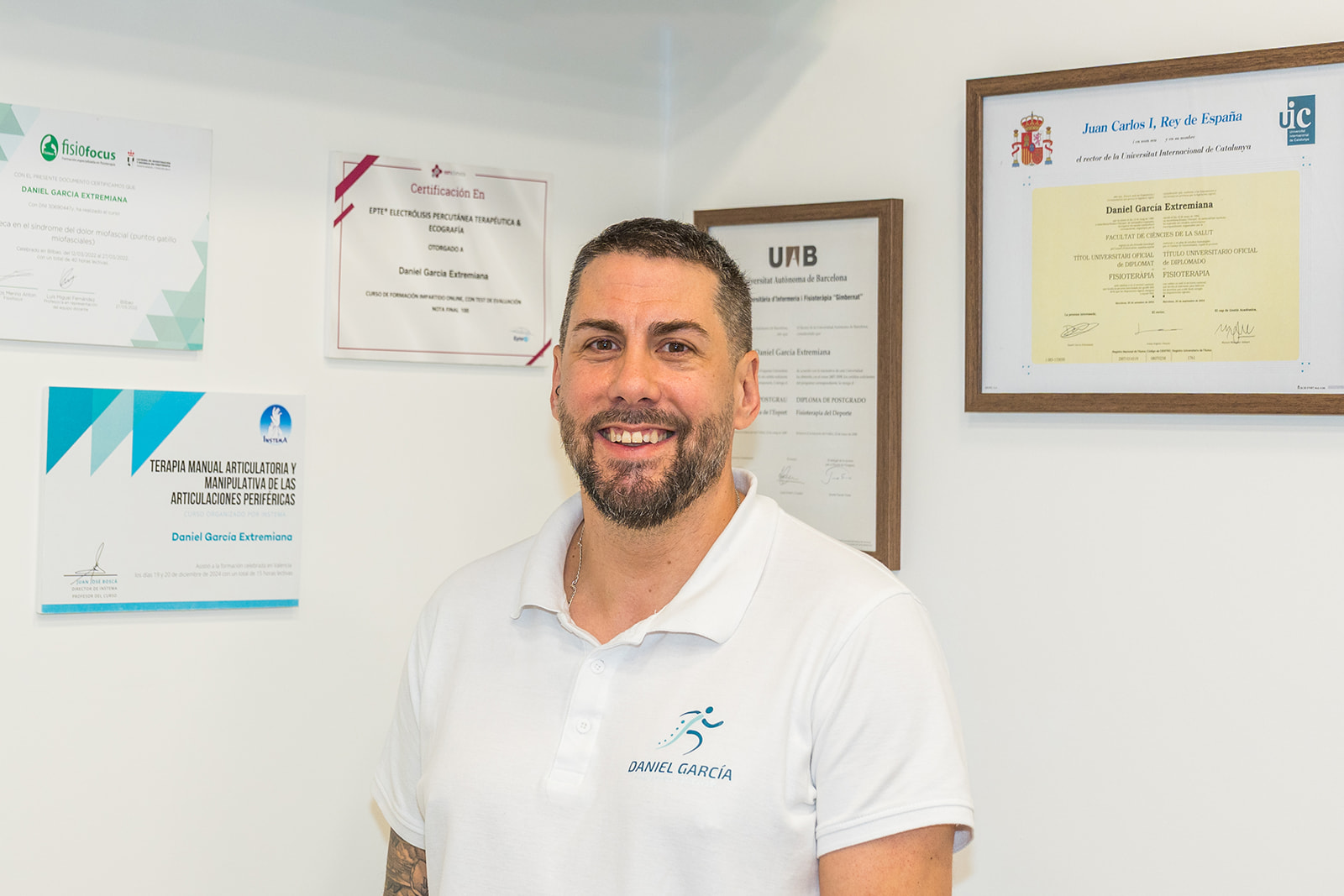 Daniel García fisioterapeuta